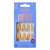 Kiss gel fantasy dream dust nails. 28 nails. FD51