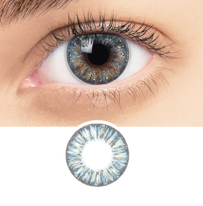 Rosee Color Contact.-Bloom blue