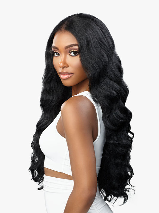 Sensationnel Butta lace wig. Curly body 26"