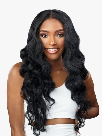 Sensationnel Butta lace wig. Curly body 26"