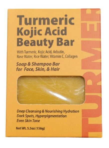 BY NATURES TURMERIC KOJIC ACID BAR SOAP