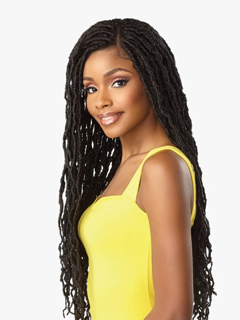 Sensationnel cloud 9 distressed locs wig. 28“