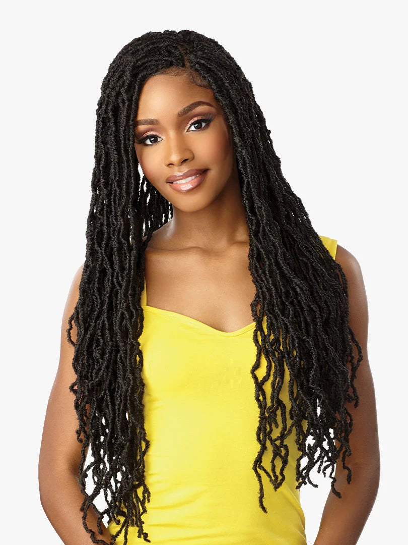 Sensationnel cloud 9 distressed locs wig. 28“