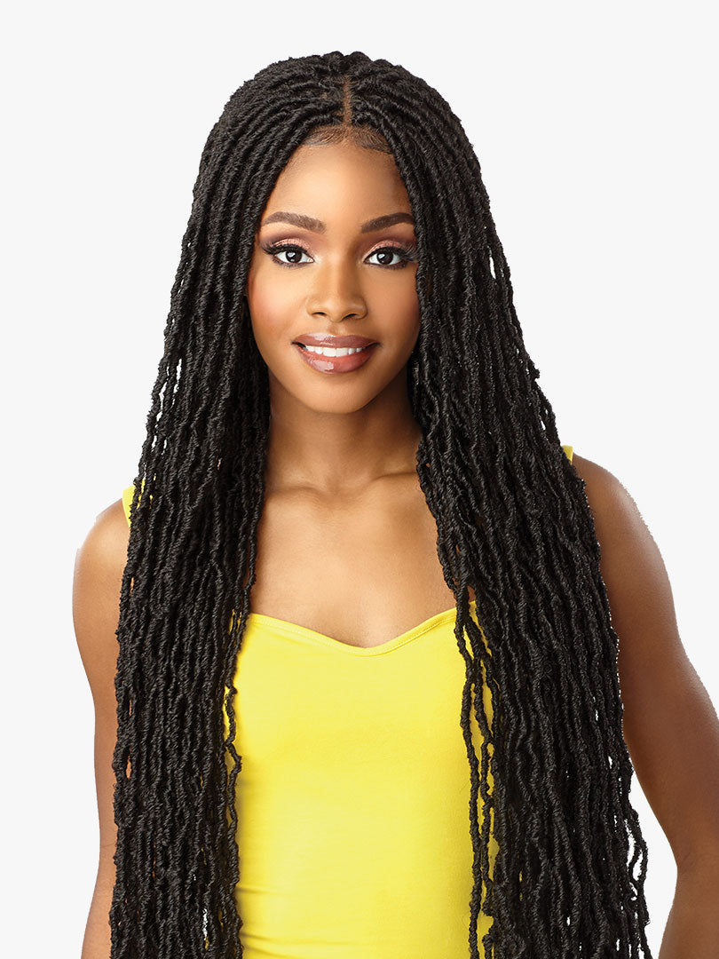 Sensationnel cloud 9 distressed locs wig.