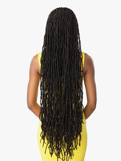 Sensationnel cloud 9 distressed locs wig.