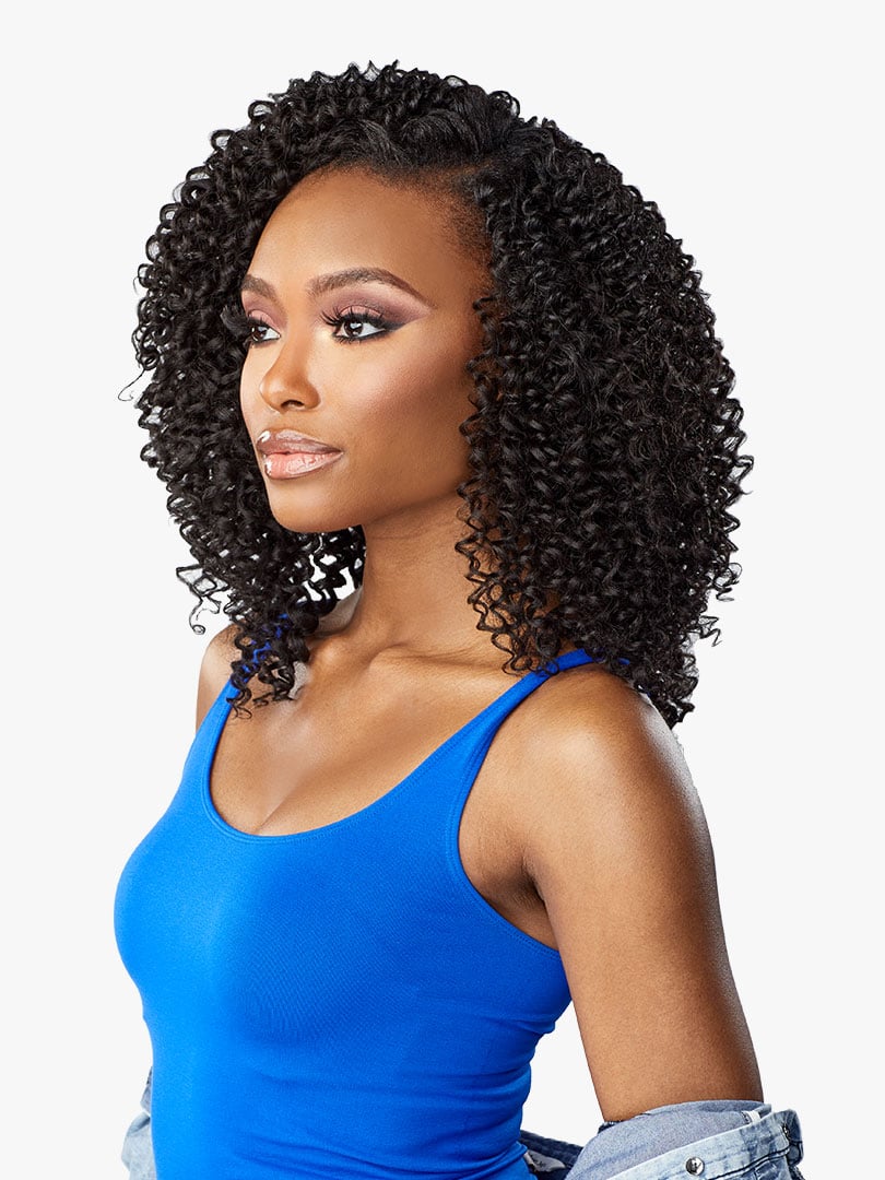 Sensationnel CURLS KINKS & CO. CLIP-IN RULE BREAKER 10"