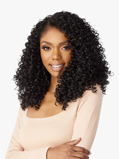 Sensationnel KINKY EDGES 13X6 LACE WIG. KINKY CURLY 18"