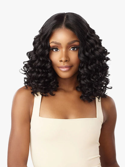 Sensationnel KINKY EDGES Y-PART SPIRAL CURL 14″ wig