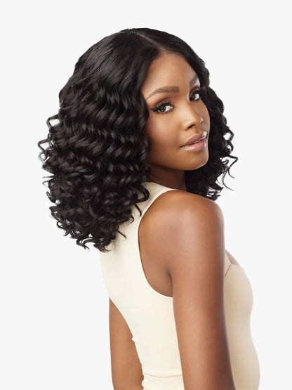 Sensationnel KINKY EDGES Y-PART SPIRAL CURL 14″ wig