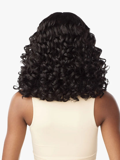 Sensationnel KINKY EDGES Y-PART SPIRAL CURL 14″ wig