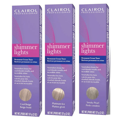 Clairol shimmer lights toner