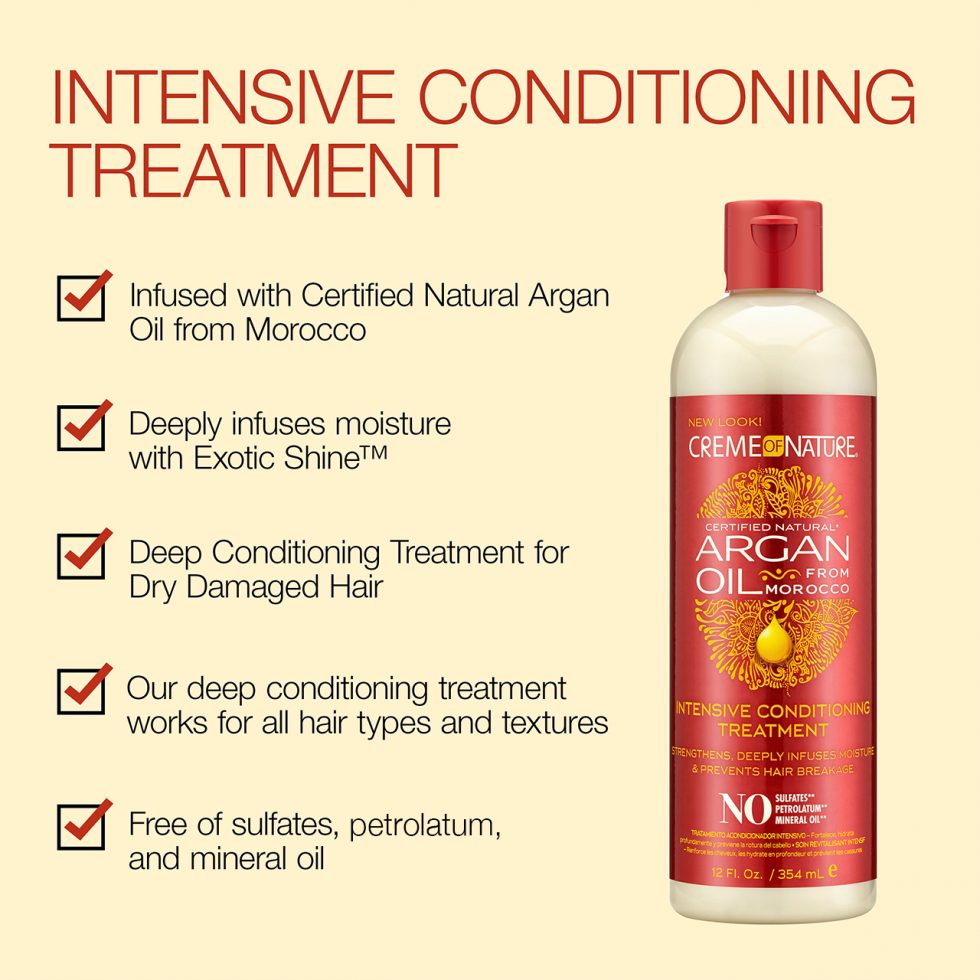 Creme of Nature  W/Argan Oil Intensive conditioner treatment