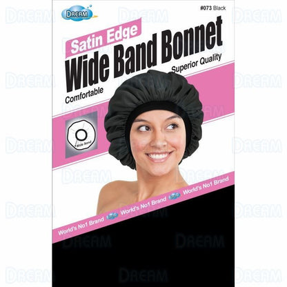 Wide Band Bonnet black DRE073