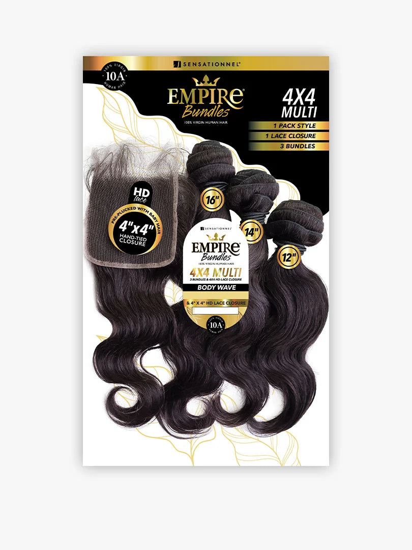 Empire bundles 4X4 multi pack. Body wave