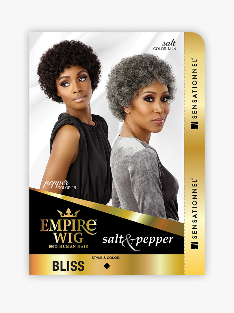 Sensationnel empire wig. BLISS SALT & PEPPER