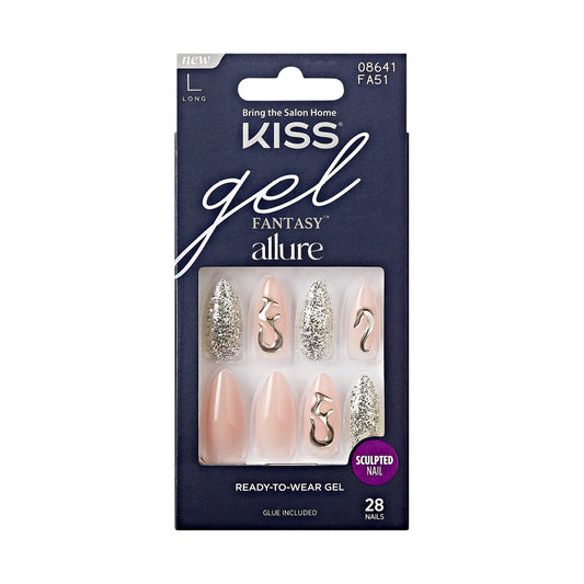 Kiss gel fantasy allure nails. FA51