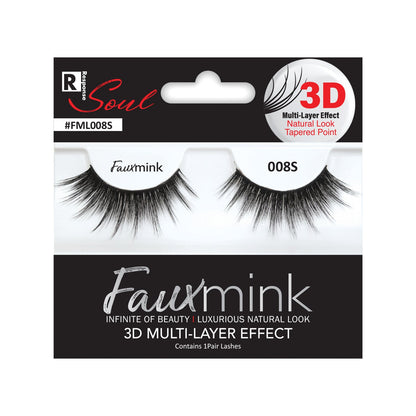 3D Fauxmink lashes-FML008s