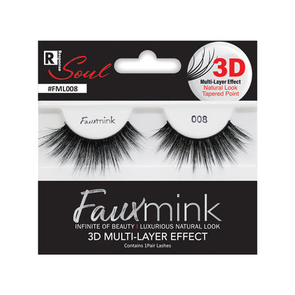 3D Fauxmink lashes-Fml008