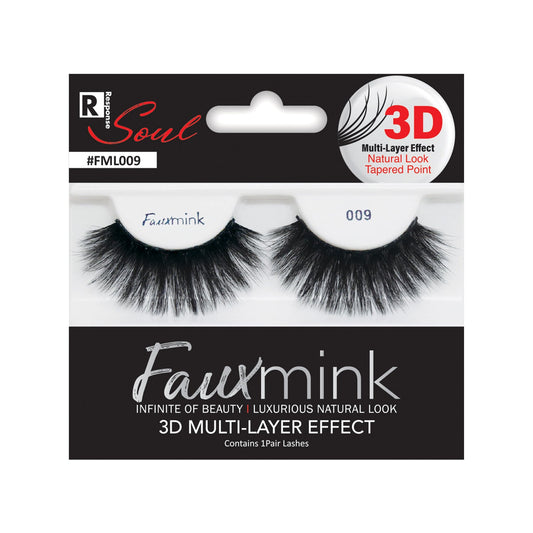 3D Fauxmink lashes-Fml009