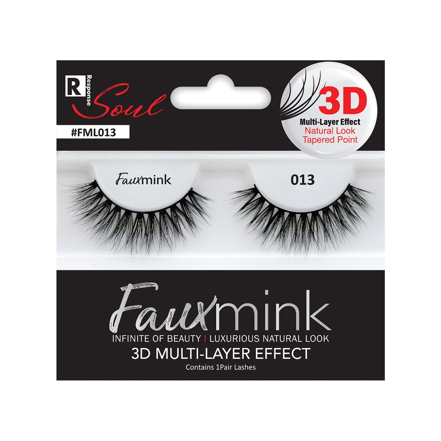 3D Fauxmink lashes-Fml013