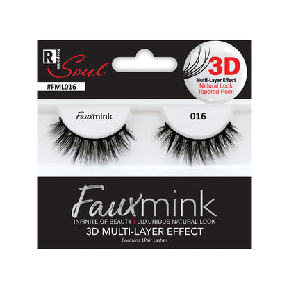 3D Fauxmink lashes-Fml016