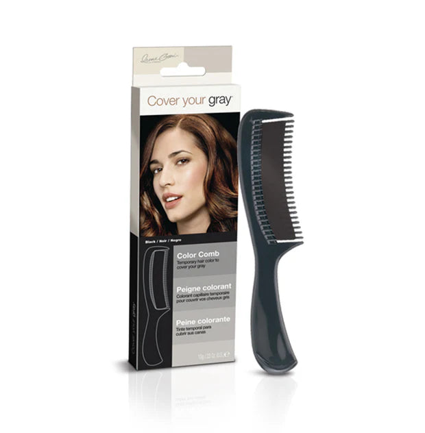 Cover your gray black .33 oz color comb