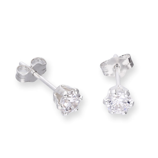 Cubic Stud Earrings