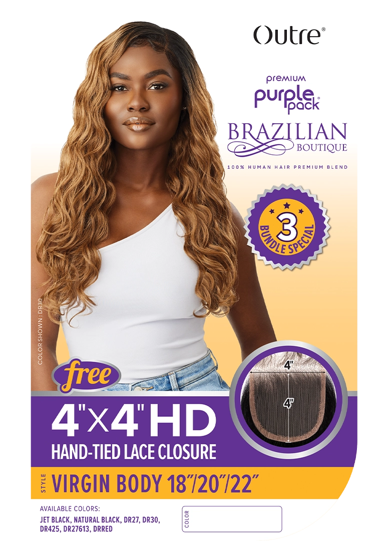 Outre virgin body wave 18"20"22" Human Hair Blend