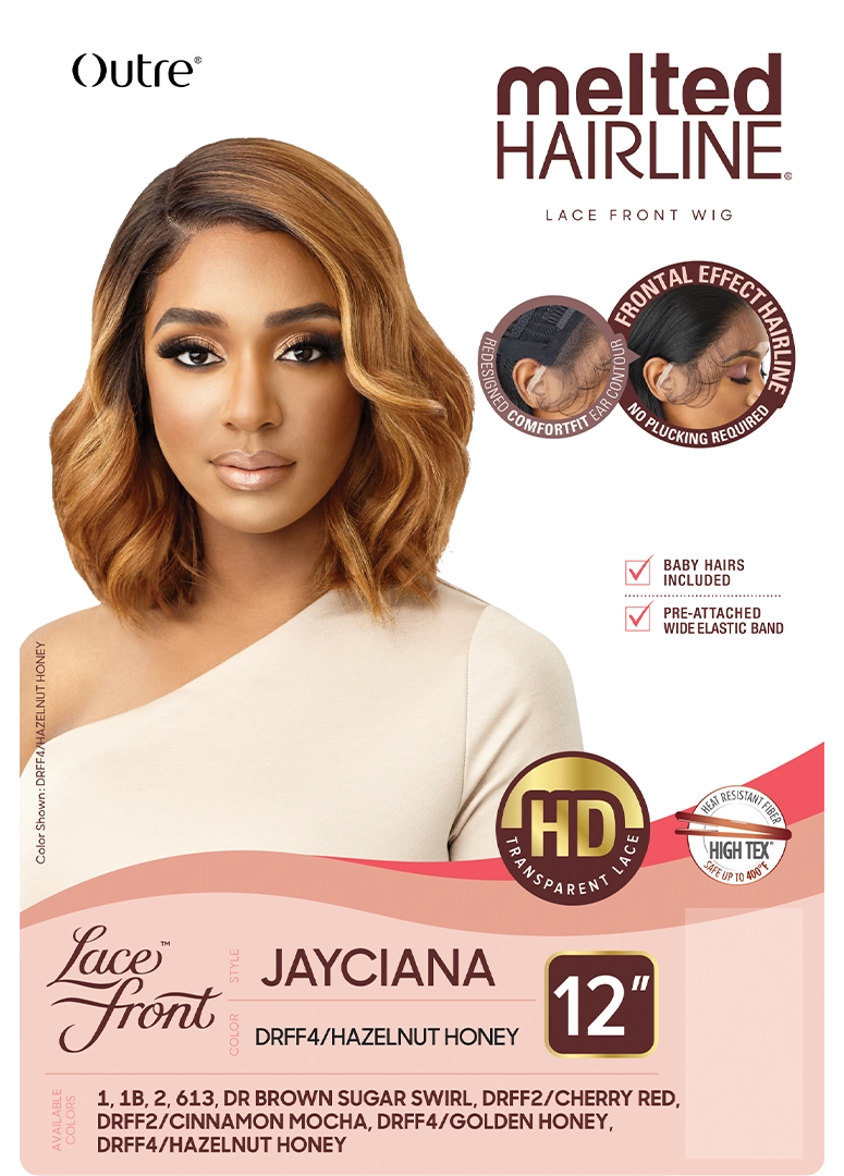 Outre lace front wig- melted hairline-Jayciana