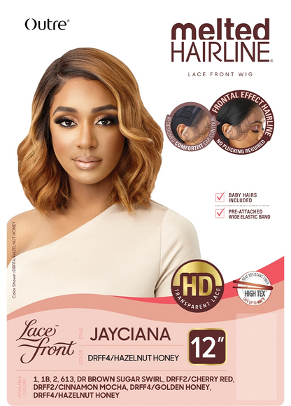 Outre lace front wig- melted hairline-Jayciana