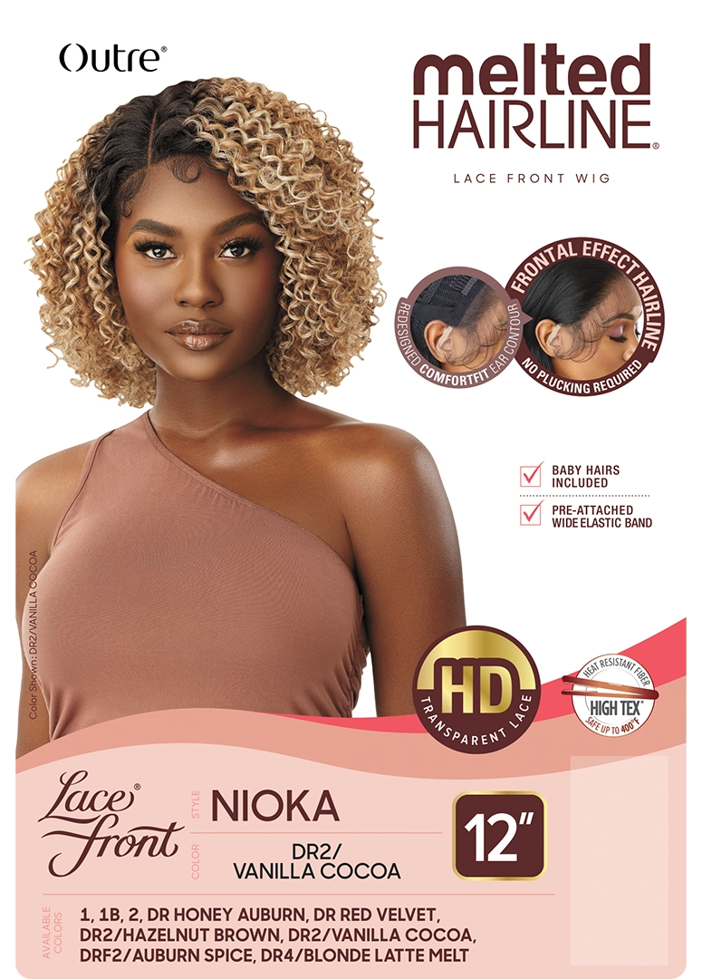 Outre melted hairline lace front wig. Nioka