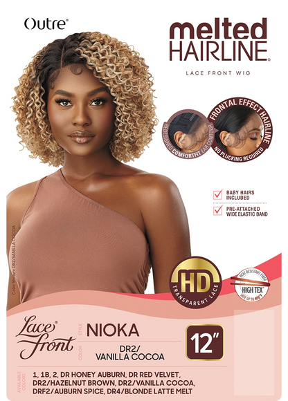 Outre melted hairline lace front wig. Nioka