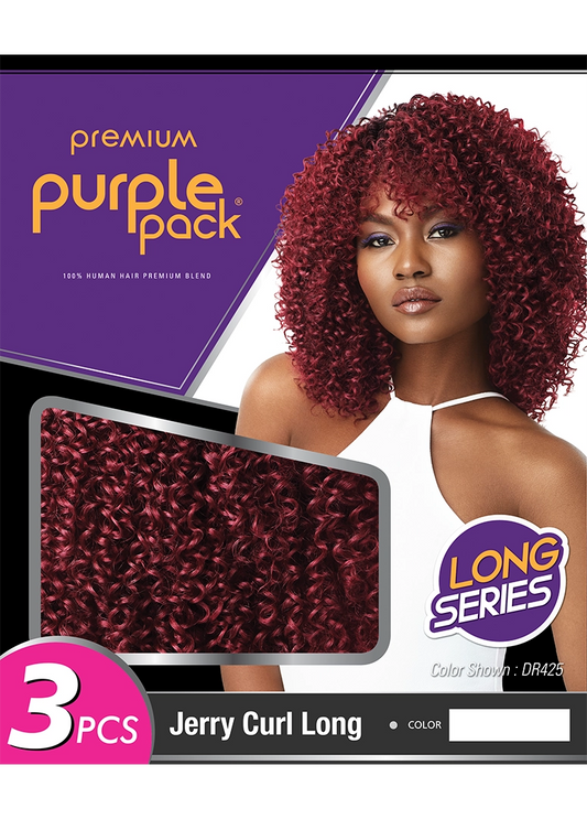 Outre purple pack long 3pcs- JERRY CURL LONG