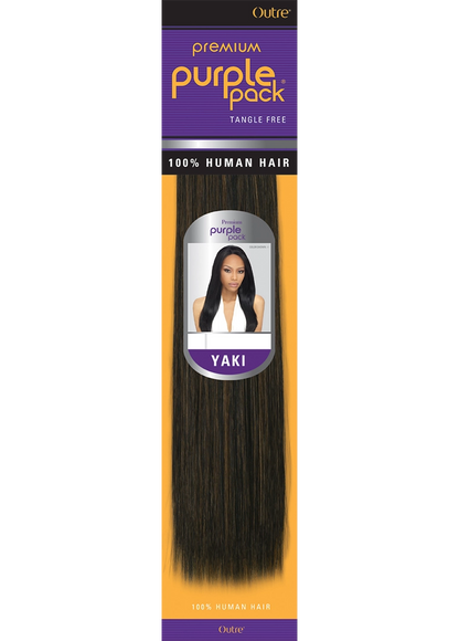 Outre Premium Purple Pack Yaki Human Hair