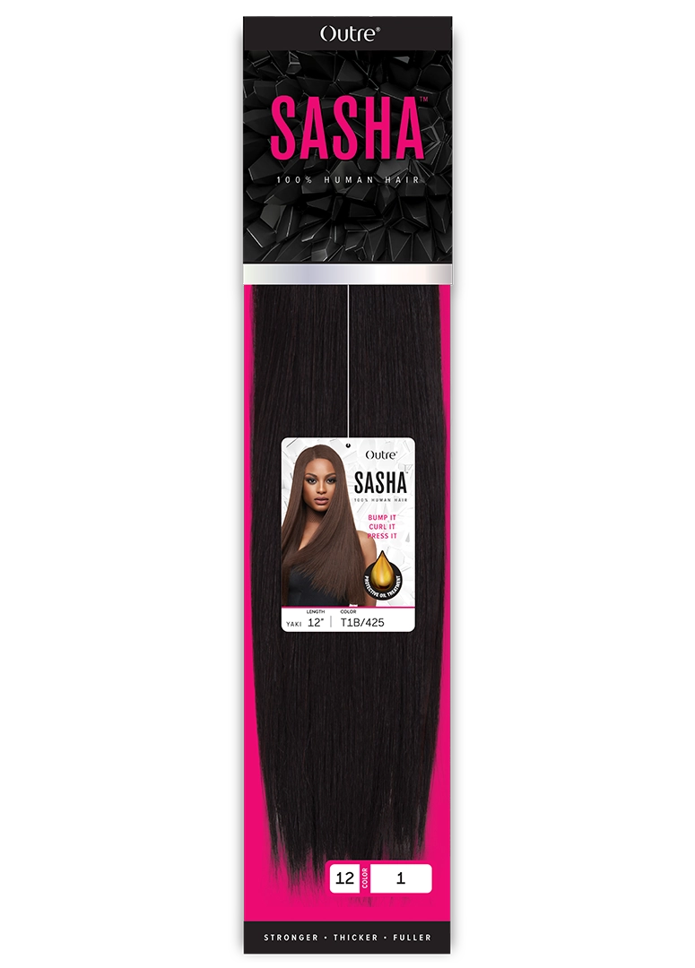 Outre Sasha 100% Human Hair Yaki