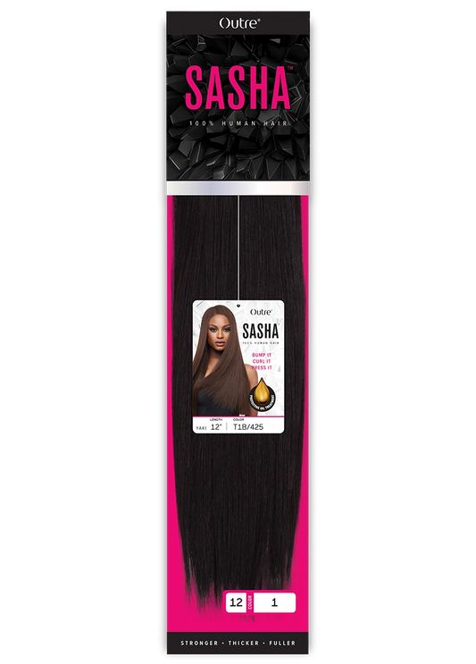 Outre Sasha 100% Human Hair Yaki