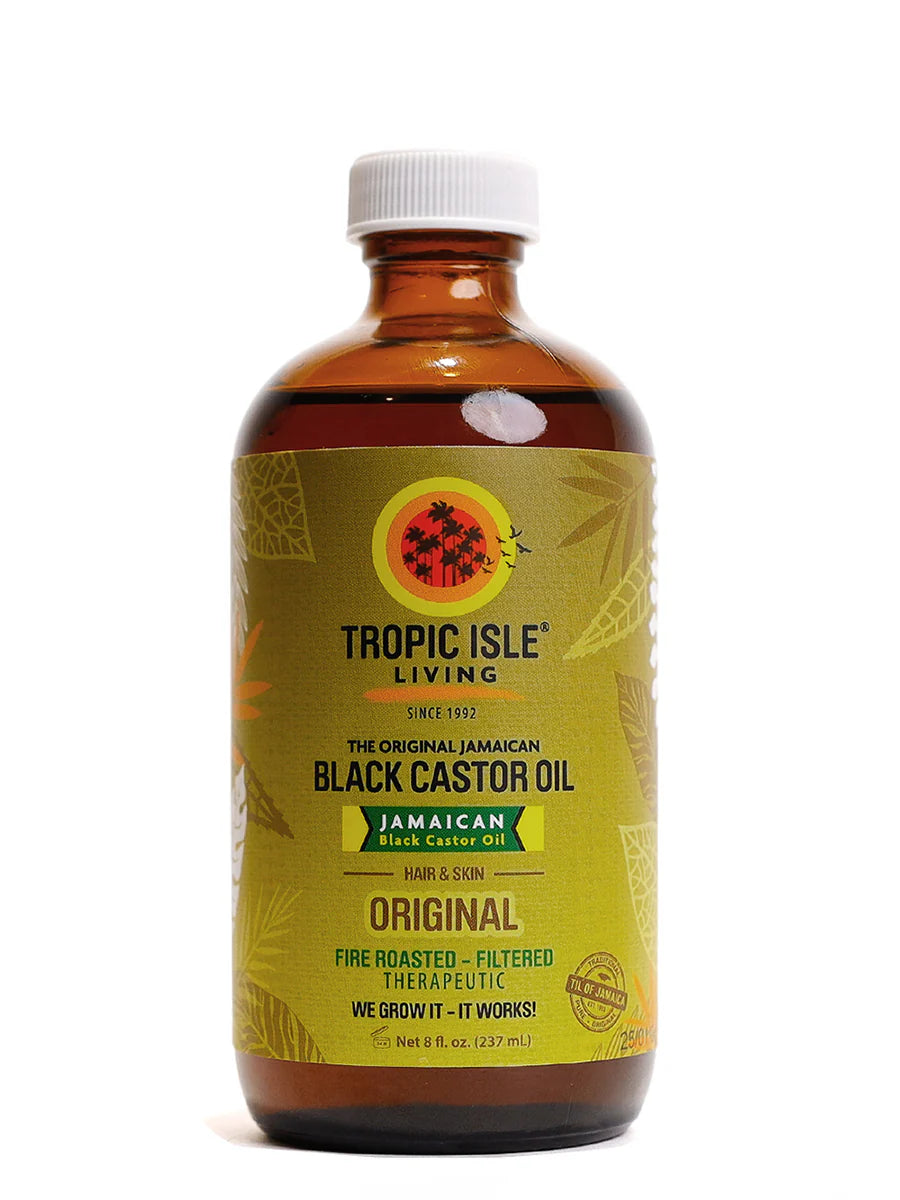 Tropic isle JAMAICAN BLACK CASTOR OIL (ORIGINAL) 8oz