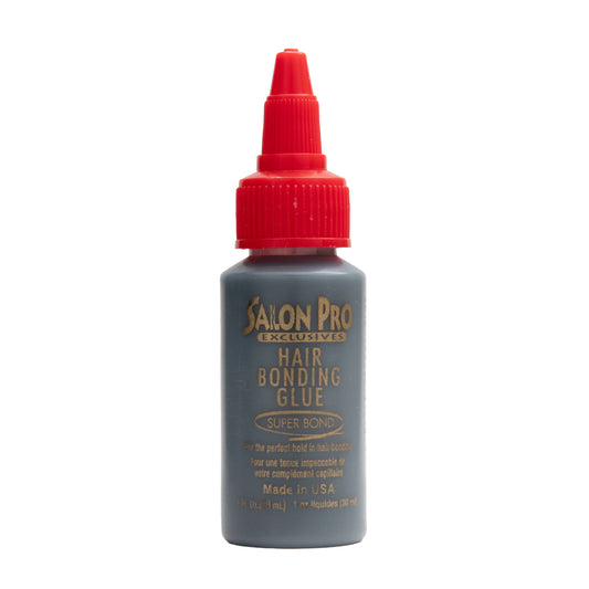 Salon Pro Hair Glue Black  1 Oz