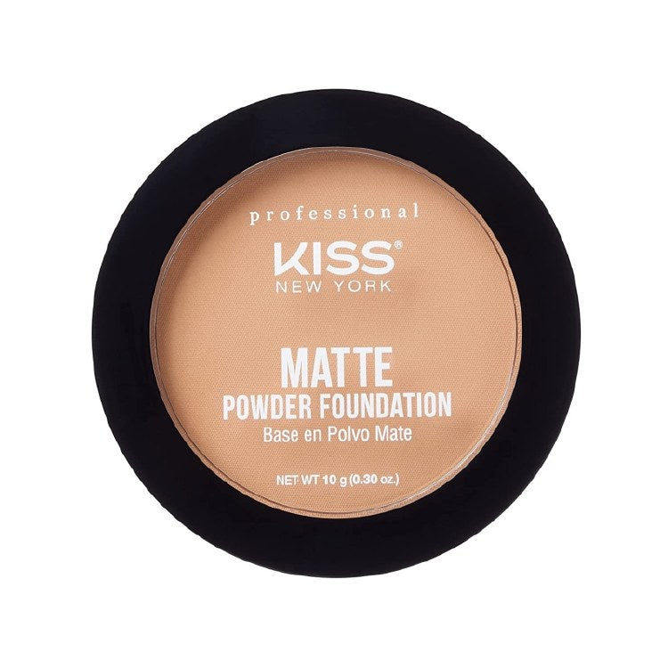 Kiss matte powder foundation. Sun beige. KPPF310