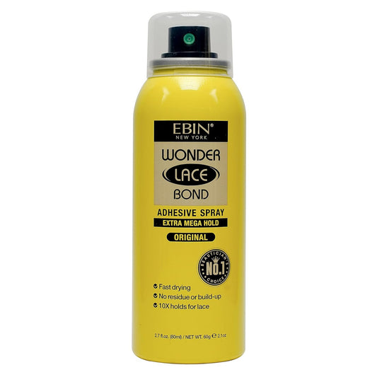 Ebin Wonder Lace Spray. Extra Mega Hold-2.7oz