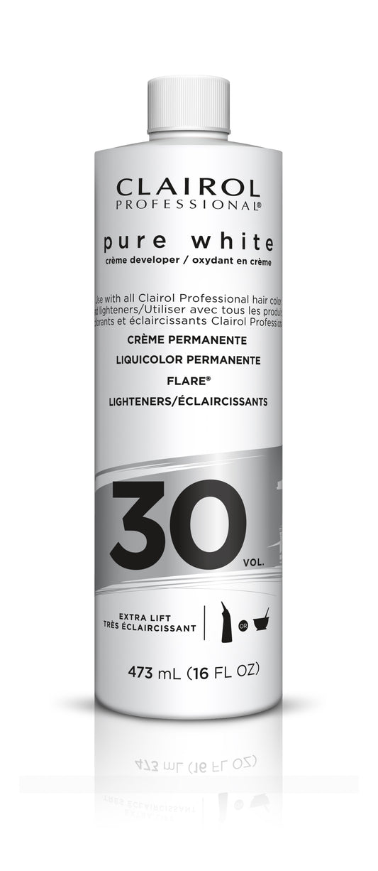 Clairol pure white Devoloper 30V