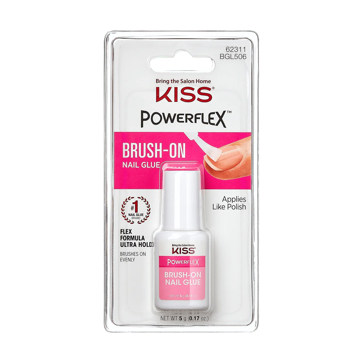 Kiss power flex brush on nail glue. BGL506