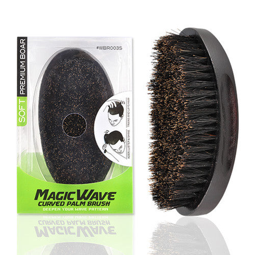 Magic Wave Curved Palm Brush. SOFT. WBR003S