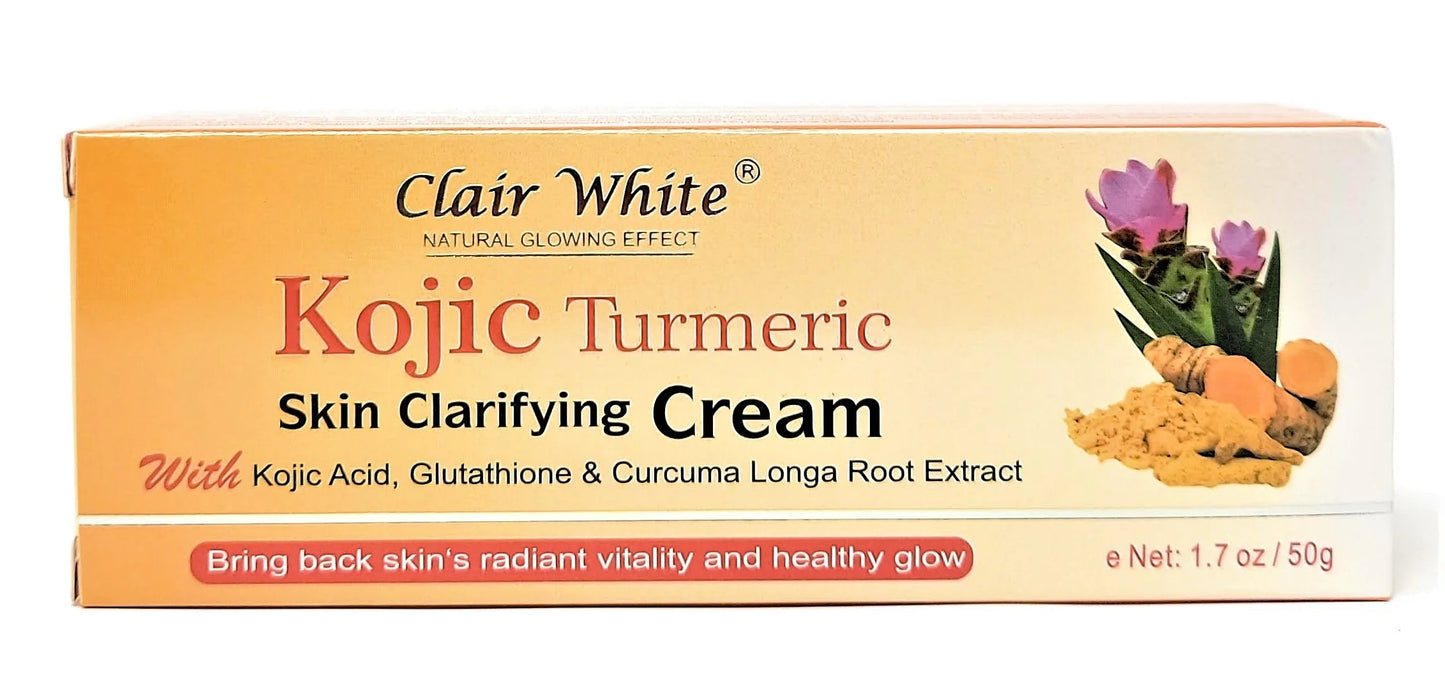 Clair white Kojic tumeric skin clarifying cream