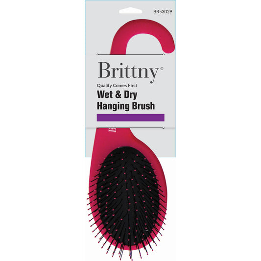 Wet & dry hanging brush