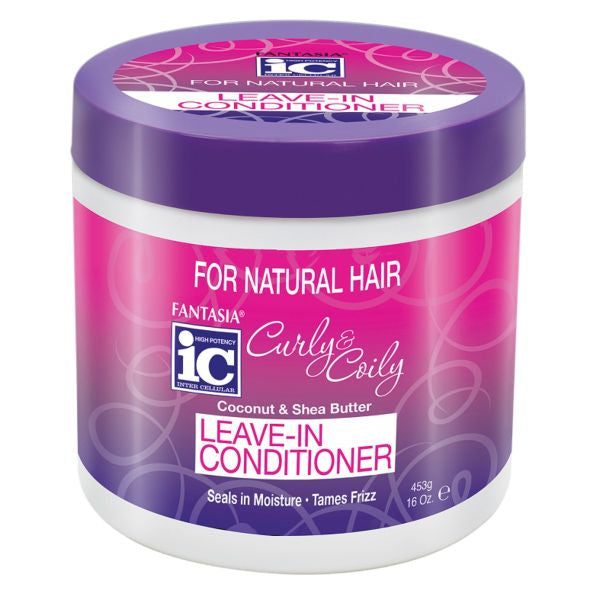 I C Fantasia curly & coily leave in conditioner