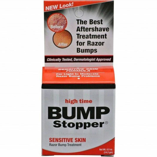 High Time Bump Stopper Sensitive Skin, Razor Bump Treatment, 0.5 oz