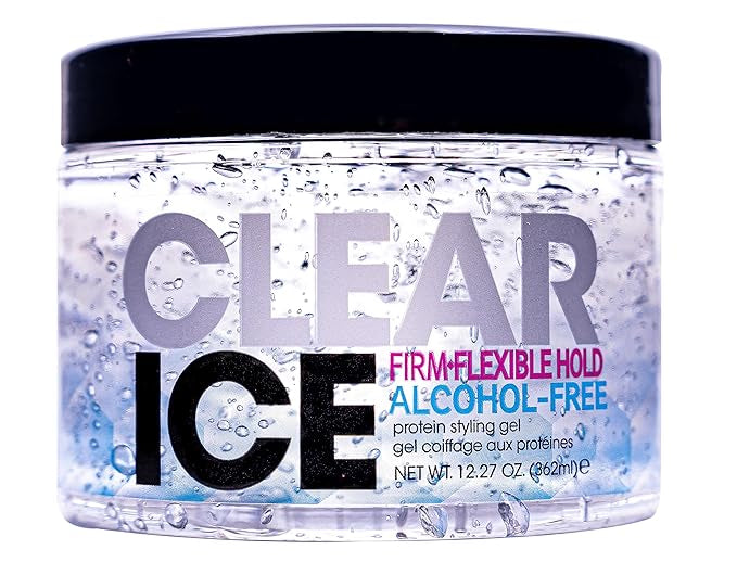 Ampro Ultra Hold Protein Clear Ice Styling Gel, 12.27 Oz