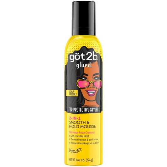 Got 2b Glued Smooth & Hold Mousse. 8oz