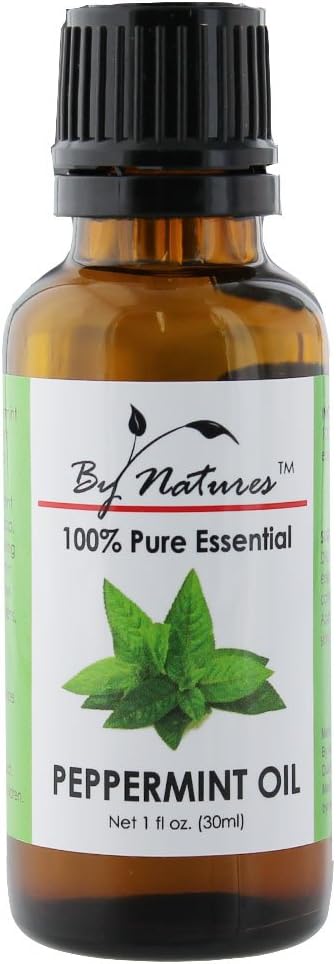 By Natures 100% Pure Essential Peppermint Oil